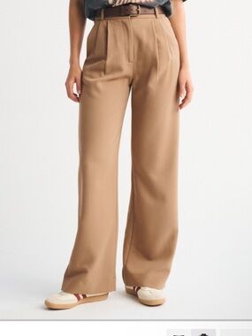 NEW A&F Tailored Wide Leg Pant